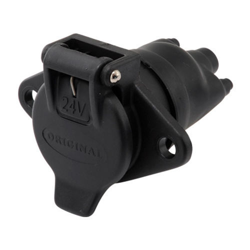 Connettore 7 poli - Braslux Industria de Autopecas Ltda - in plastica / ISO 1185