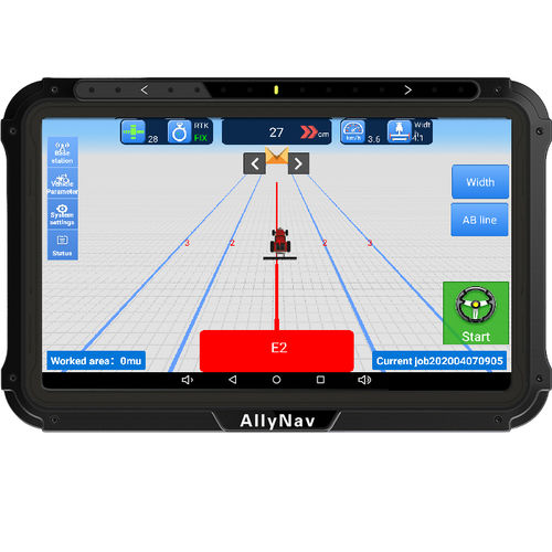 Computer embedded con touch screen - T100AS - Shanghai AllyNav Technology Co., Ltd. - digitale / a tenuta stagna