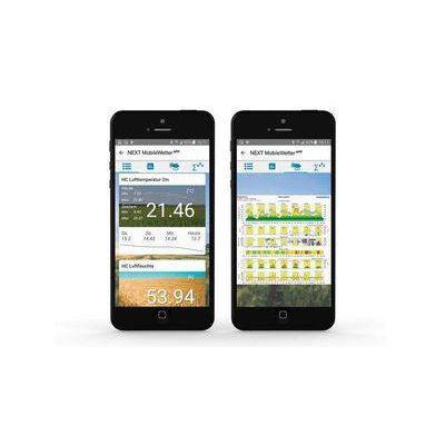 Applicazione mobile di supervisione - FarmFacts GmbH 1 - per analisi di dati meteorologici / agricola / in tempo reale