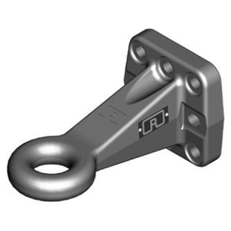 Occhione di timone fisso - ROE57L099 - LH Lift Oy - da imbullonare / ISO / DIN