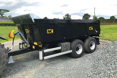 Rimorchio ribaltabile - EURO Series  - NC Engineering Ltd. - tandem / agricolo / 8 tonnellate
