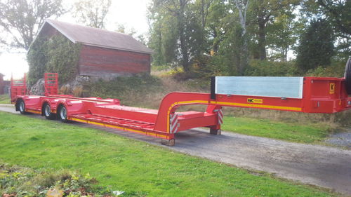 Rimorchio a pianale - 38 TONNE JUMBO - NC Engineering Ltd. - portato / a 3 assi / agricolo