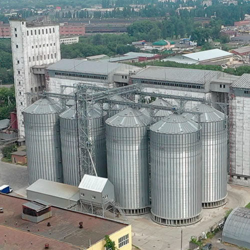 Silo a fondo piatto - PRADO SILOS - per cereali / in metallo / in calcestruzzo