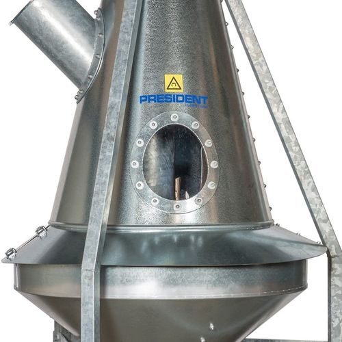 Pulitore per raccolti per semi - R series - SOBY - con aspiratore
