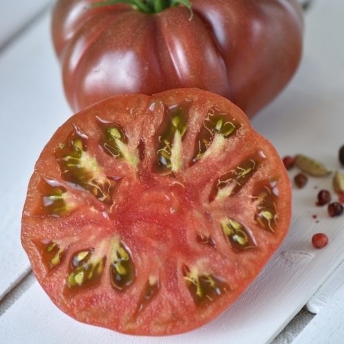 Semi di pomodoro rosso - MARNOUAR F1 - BIO - essembio - resistente al virus del mosaico / rotondo / ibrido