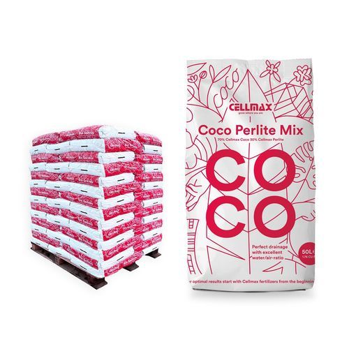 Substrato colturale torba di cocco - Cellmax - perlite / terriccio / fibra di cocco