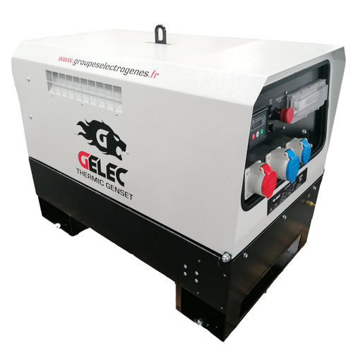 Centrale elettrica diesel - LEOPARD-7 - Gelec - trifase / mobile / 50 Hz