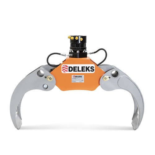 Pinza per tronchi forestale - DK-11 + GR-30FF - DELEKS SRL - per gru