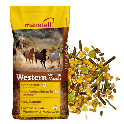 Integratore alimentare per animali - Western Struktur-Müsli - Marstall - per cavalli / vitamine / sali minerali