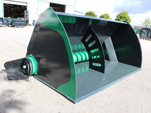 Benna vagliatrice - Chop-N-Feed - Prodig Attachments - con miscelatore / per manutenzione agricola / per minipala caricatrice