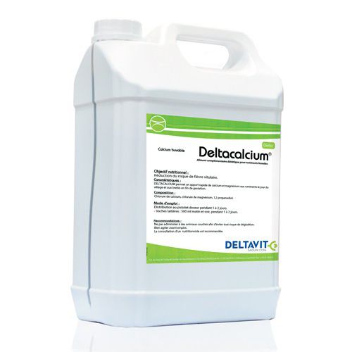 Integratore alimentare per animali - DELTACALCIUM® - deltavit - per bovini / di calcio / di magnesio