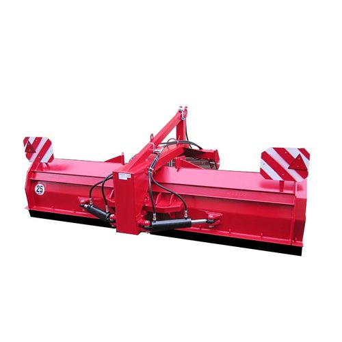 Lama sgombraneve dritta - TRACTOR BLADE HYDRAULIC - GUM EDGE - Bystroň - Integrace s.r.o. - con regolazione idraulica / con ponte raschiatore / montata su trattore con attacco a tre punti anteriore
