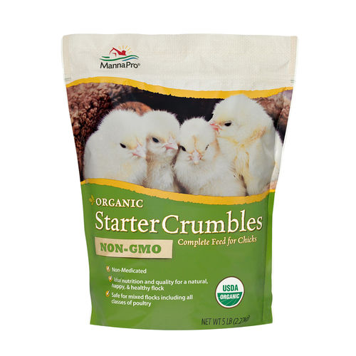 Integratore alimentare per animali - Starter Crumbles - mannapro - per pollame / sali minerali / di proteine
