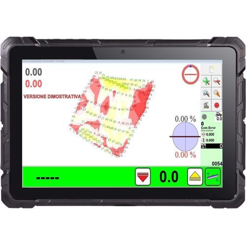 Sistema di controllo per livellamento di terreni agricoli - LL2 - s.c.s. survey cad system - RTK / touch screen / digitale