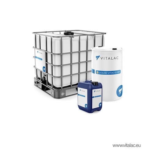 Additivo alimentare acidificante - VITACID HP - VITALAC - per pollame / per suini / liquido