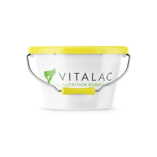 Secchio da leccare per mucche - VITABLOC 7/7/10 - VITALAC - con oligoelementi / con vitamine / con magnesio