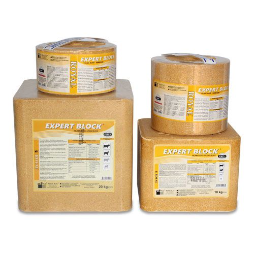 Blocco da leccare per manzo - Expert Block - Royal İlaç - con oligoelementi / di sale / con magnesio