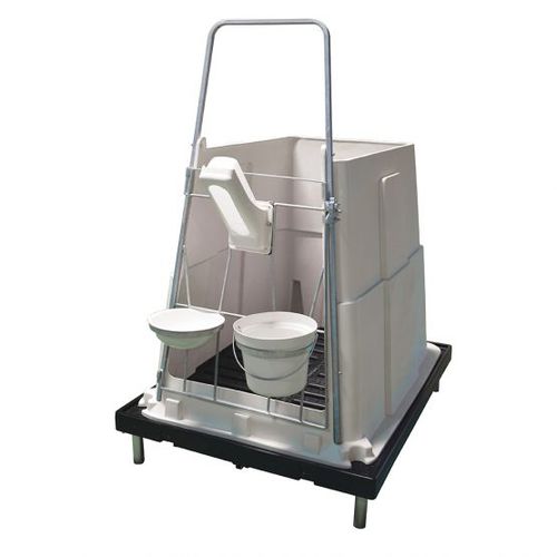 Box per l'allevamento - Elevated Starter Pen - calfhutch - per vitelli / individuale / in polietilene