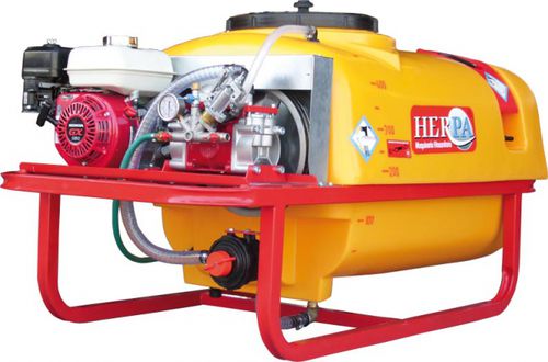 Atomizzatore portato - mfherpa - per grandi colture / con pompa a membrana / termico