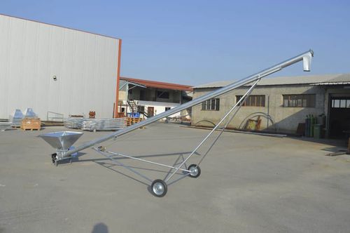Trasportatore di alimentazione - agromaster - a coclea / mobile / inclinato