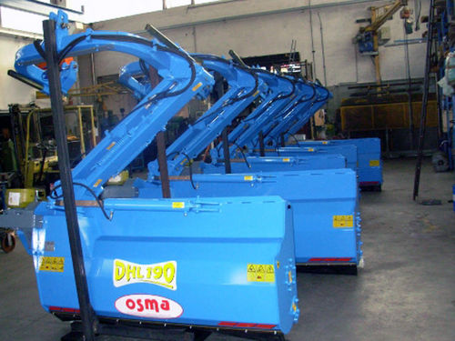 Trinciatrice montaggio posteriore - DHL Series - osma - laterale / a flagelli / a coltelli