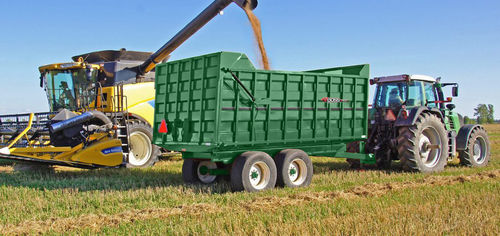 Rimorchio ribaltabile - T1500 - lakeland - tandem / per cereali / per foraggio