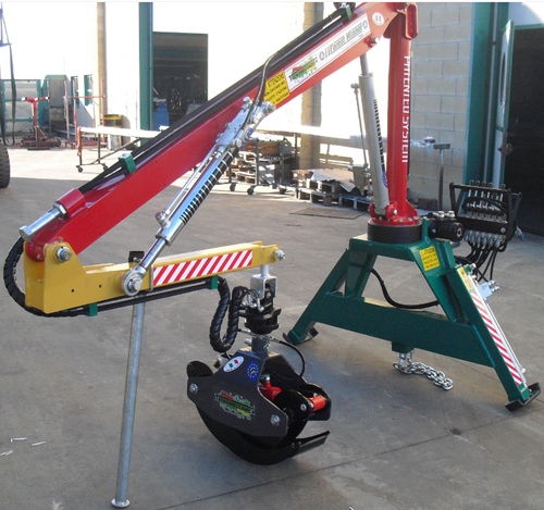 Gru forestale montata su trattore - BABY 3000 - TECNOMECCANICA SRL