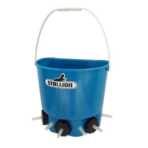 Secchio per allattamento per agnelli - BKTL - stallion - in plastica / a succhiotto / multiaccesso