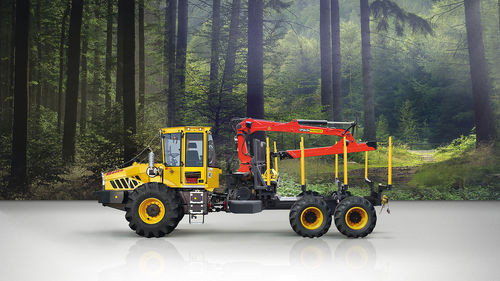 Esboscatrice forestale con griffa - W130T - welte - semovente / con griffa