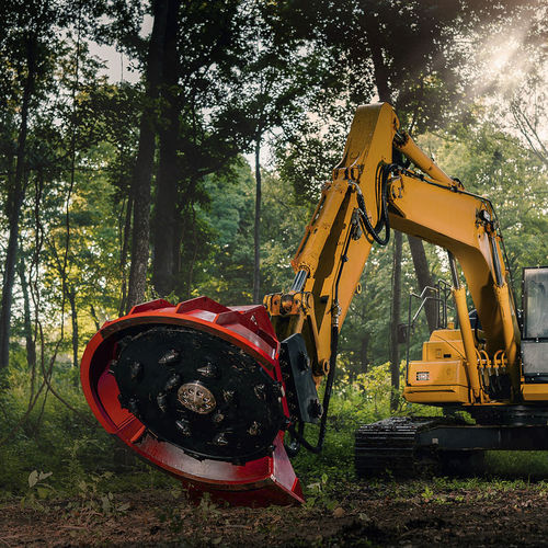 Trinciatrice portata - FDX series - fecon - a dischi / forestale / idraulica