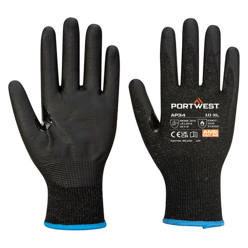 Guanto da lavoro - AP34 - Portwest Clothing Ltd - antitaglio / in nitrile