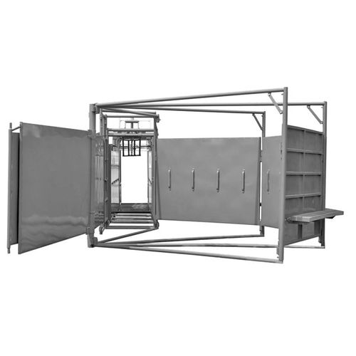 Gabbia di trattamento per bovini - Pearson Livestocke Equipement - idraulica