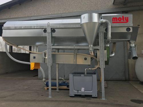 Stazione di lavaggio per semi di zucca - KEW 5000 - Moty GmbH - automatica