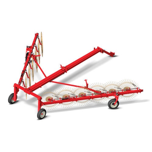 Ranghinatore stellare - RE10 - Farm King - a scarico centrale / multirotore