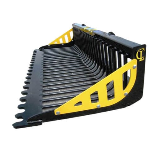 Benna per pietre - EZ - clfab - grigliata / per minipala caricatrice