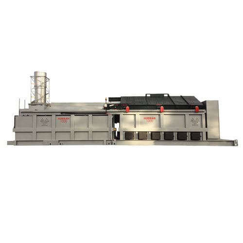 Inceneritore per carcasse di animali - Hurikan 1000  - Waste Spectrum Incineration Systems - ad alta capacità / mobile