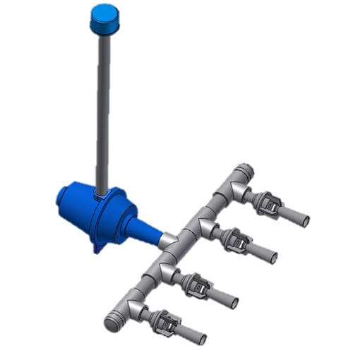 Ossigenatore tramite microssigenazione - EcoMat - acquaeco - per acquacoltura