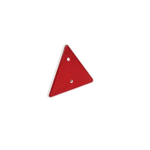 Catadiottro triangolare - 153600 - CYR AXLE - rosso / avvitabile / per rimorchio