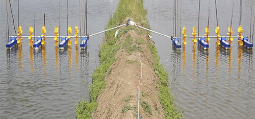 Aeratore per acquacoltura - 2.0 HP 12 - SHIVAQUA - a pale