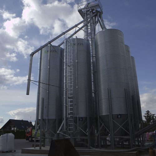 Silo per alimentazione animale - Feed silo - Silowave - per alimentazione animale / in acciaio / in acciaio galvanizzato