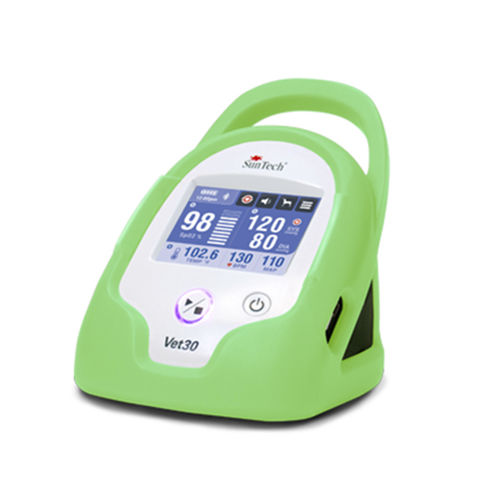 Tensiometro veterinario elettronico - Vet30 - suntechmed - portatile / automatico / con bracciale integrato