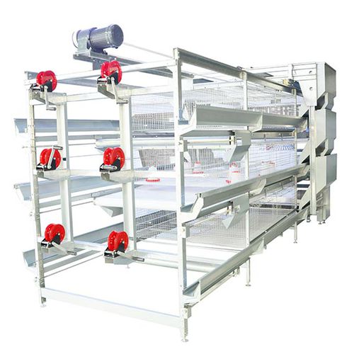 Sistema di gabbie per galline da carne con gabbie - Retech Farming