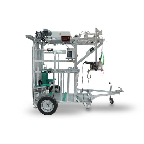 Gabbia di trattamento per bovini - AGRİMONO - mobile / con pesatura