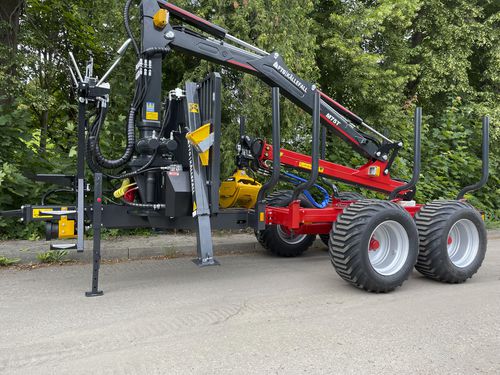 Rimorchio autocaricante - FB100 - FTG | Källefall - a 2 assi / forestale / 10 tonnellate