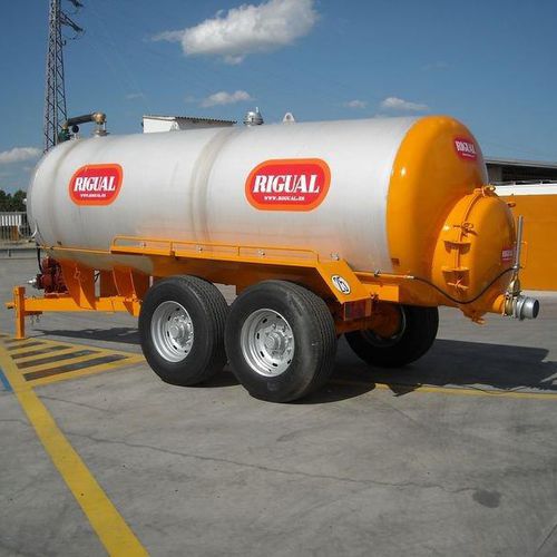 Carrobotte spandiliquame a un asse - CP-series - Rigual - a 2 assi / a 3 assi / a vuoto