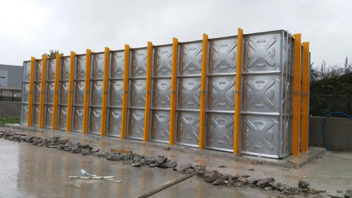 Serbatoio di acqua - MEKTANK MEKANIK SISTEMLER SAN. VE TIC. LTD.STI. - in acciaio galvanizzato / industriale