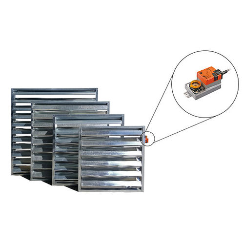 Persiana in ferro galvanizzato - Es series  - Gigola e Riccardi Spa - per capannone agricolo / per serra / per sistema di contenitori
