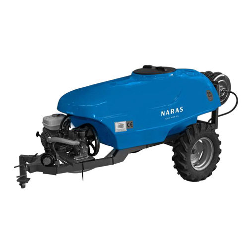 Atomizzatore trainato - NSH  - NARAS Makina AŞ - per frutteto / a basso volume (BV) / elettrico