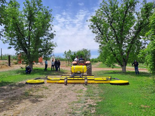 Atomizzatore trainato - Spray-Dome + - Micron Sprayers - per viticoltura / per arboricoltura / a basso volume (BV)