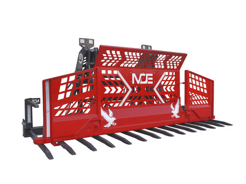 Forca per insilato - Falcon Push Off - MDE Machinery Ltd - con regolazione idraulica / ribaltabile